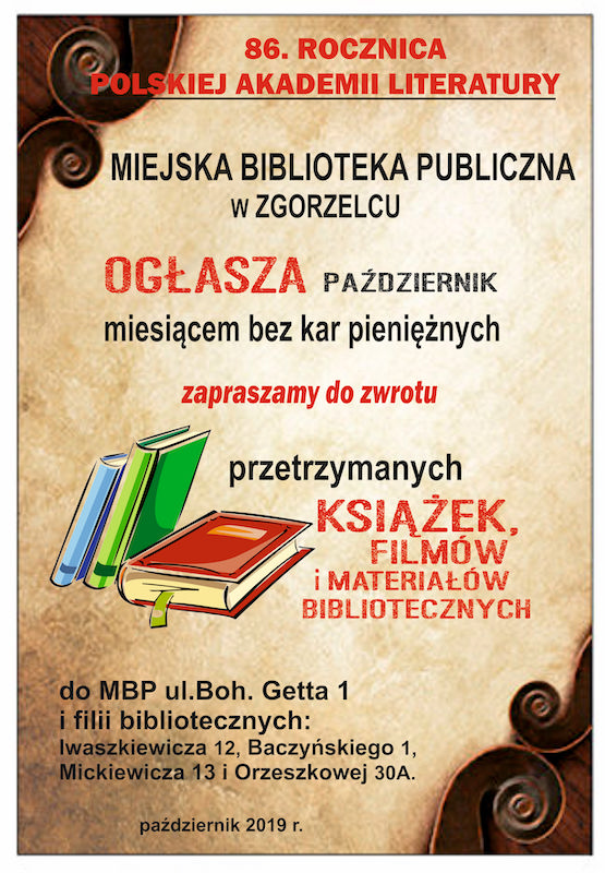 Abolicja w 86. rocznicę Polskiej Akademii Literatury