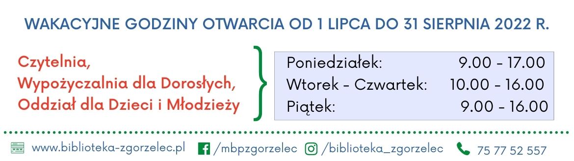 Godziny MBP Zgorzelec