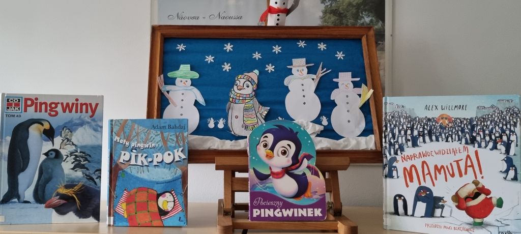 Wystawa książek dla dzieci pt. "Zimowe opowieści".
