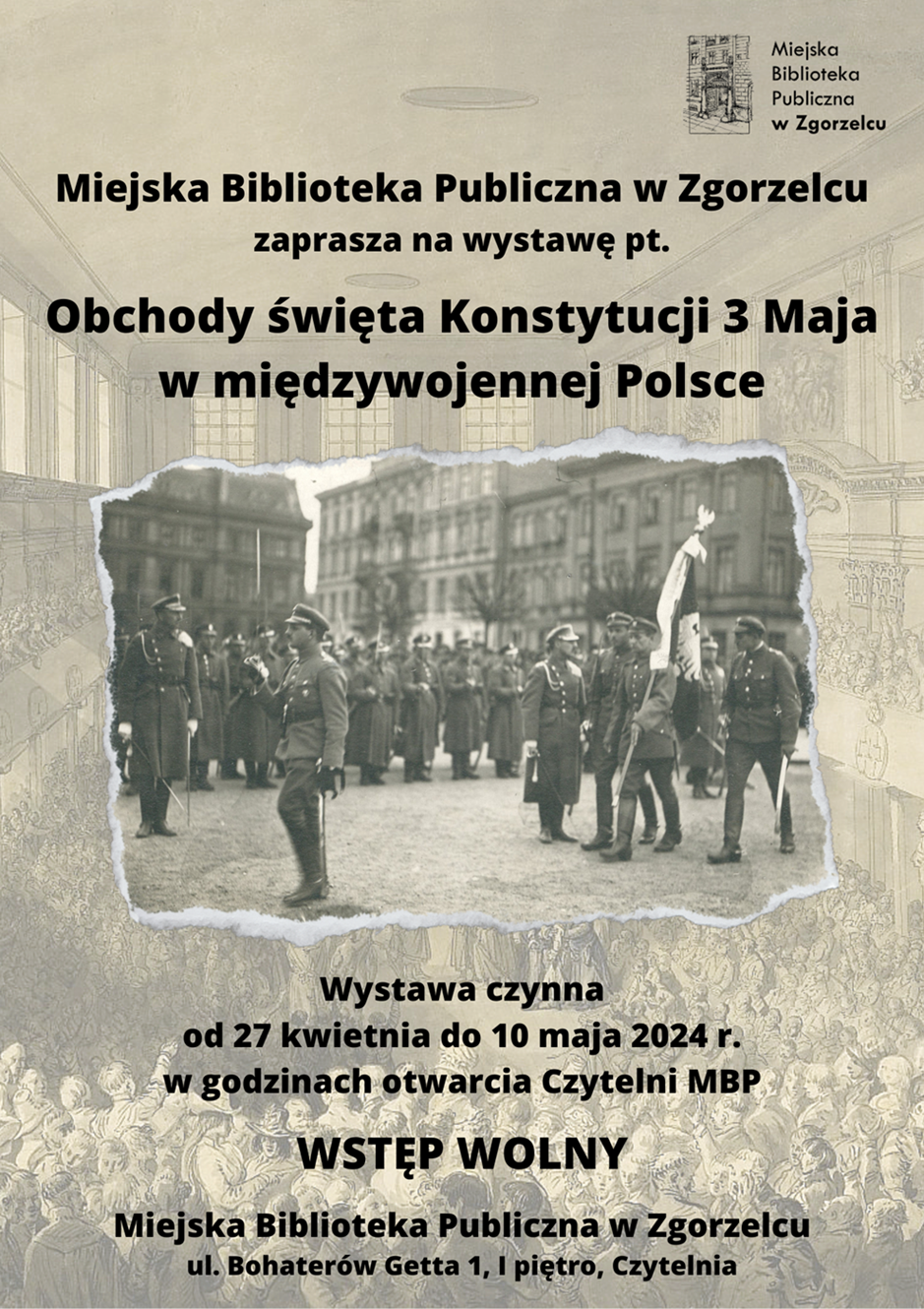 Wystawa „Obchody święta Konstytucji 3 Maja w międzywojennej Polsce”