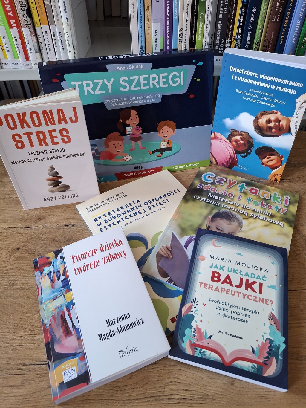 Wystawka książek w Filii nr 3 przy ul. Baczyńskiego.