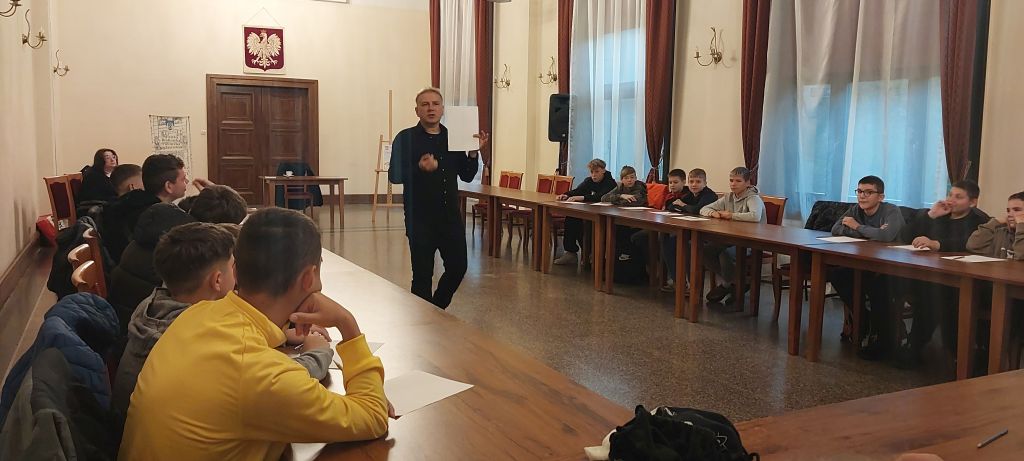 Warsztaty komiksowe ze Zbigniewem Masternakiem.