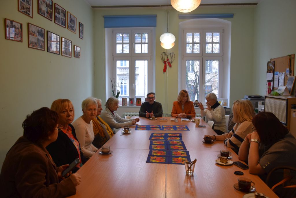 Spotkanie w&nbsp;siedzibie stowarzyszenia Interclub Femina w&nbsp;Zgorzelcu.