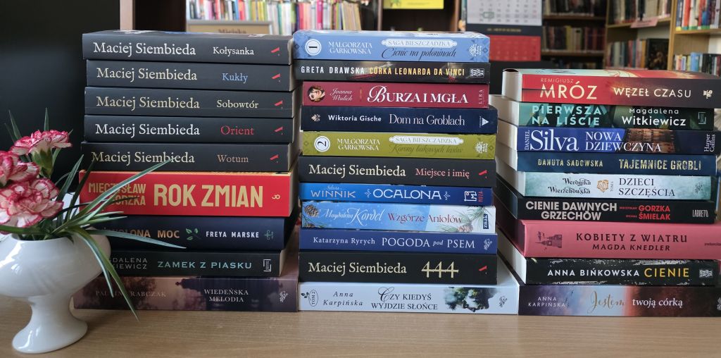 Wystawa książek zakupionych w styczniu do Filii nr 4 MBP w Zgorzelcu. Wystawa książek zakupionych w styczniu do Filii nr 4 MBP w Zgorzelcu.