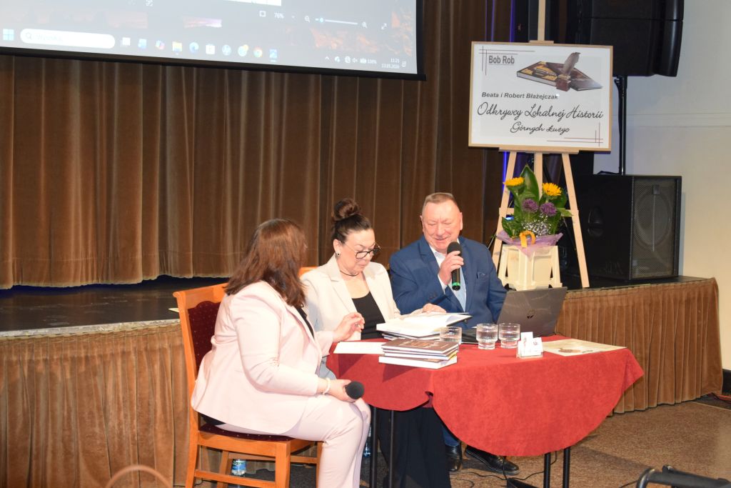 Spotkanie autorskie z&nbsp;regionalistami Beatą i&nbsp;Robertem Błażejczak.