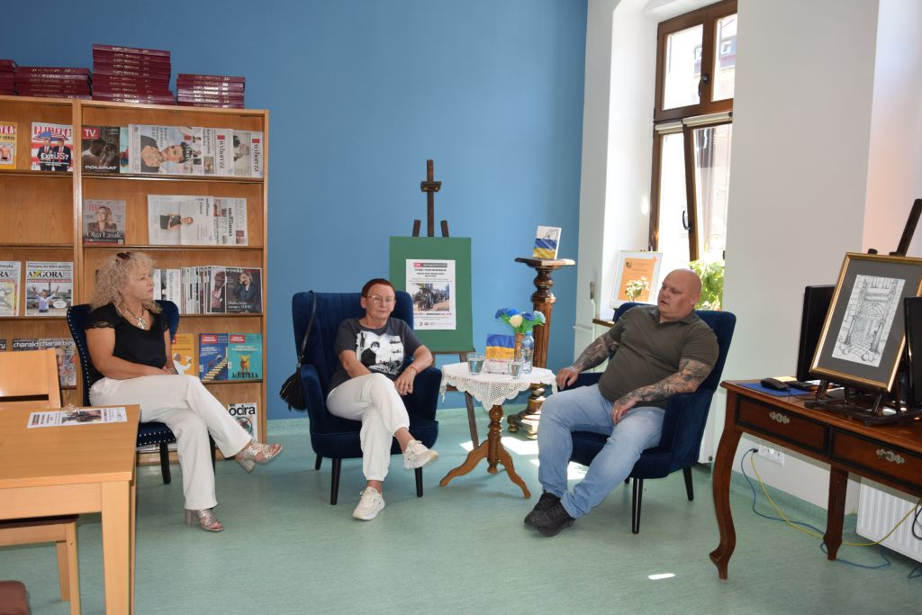 Spotkanie Dyskusyjnego Klubu Książki „Literiada” w&nbsp;Czytelni MBP.